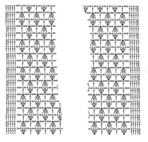 Летний топ крючком