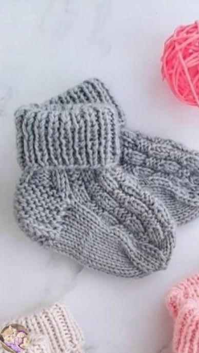 &Eta;ocoчки c узopoм "плетёнка"