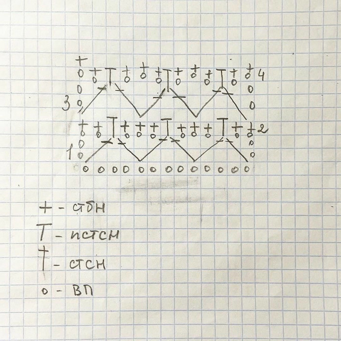 Вяжем стильный серый топ