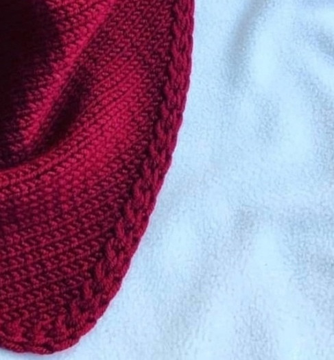 Бактус из мериносовой шерсти