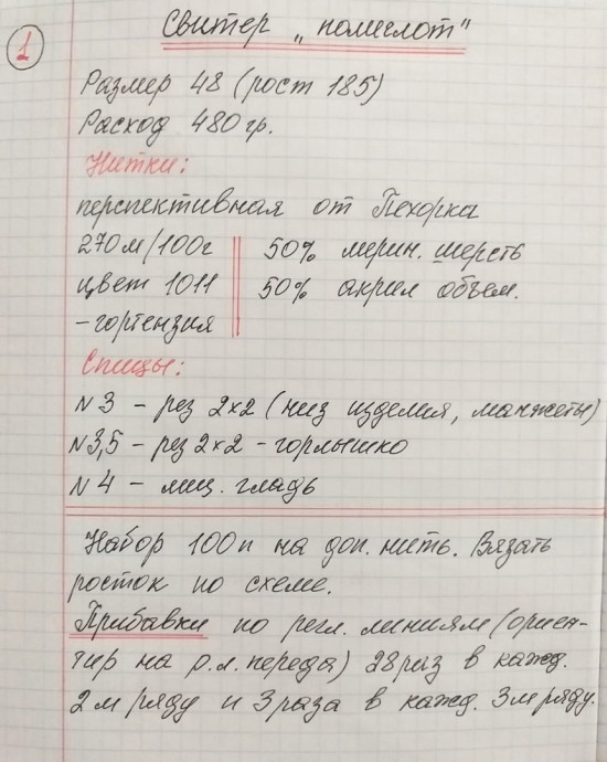 Простой базовый свитер "Полиглот" - регланом сверху без швов