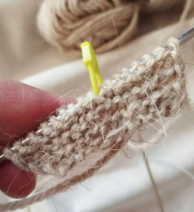 Тапочки спицами