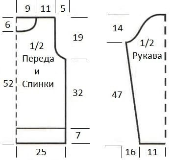 Красивый женский свитер с патентным узором