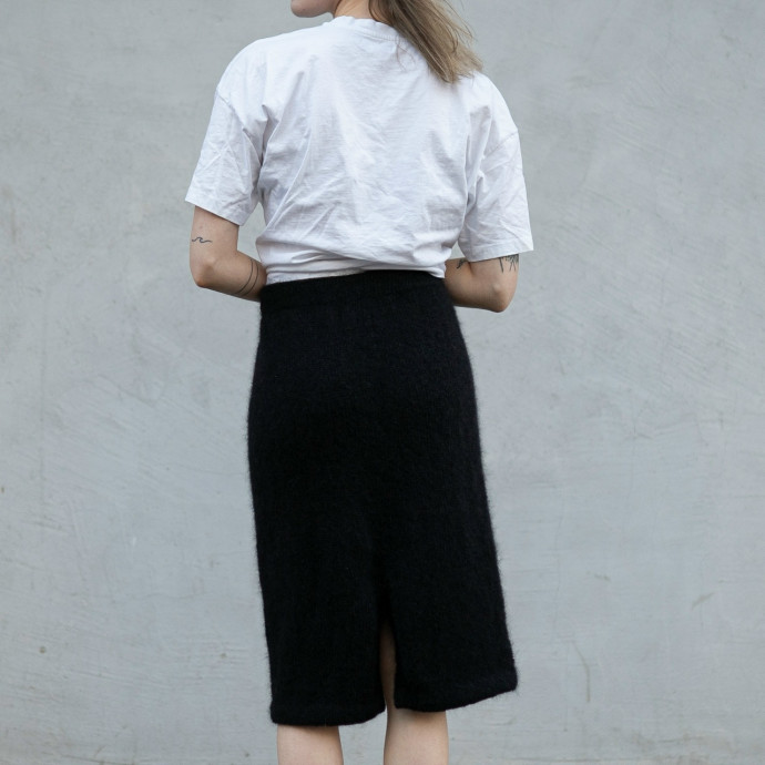 Юбка из мохера