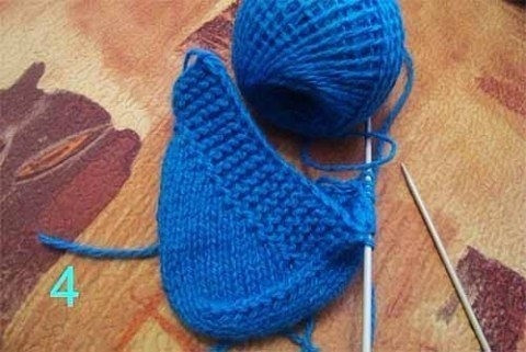 Тапочки без швов