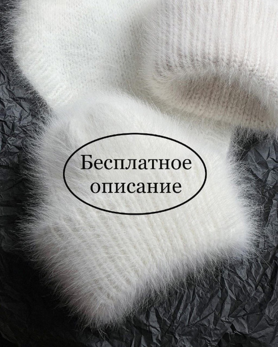 Тёплая шапочка спицами