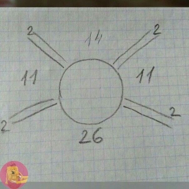 Вяжем серую манишку