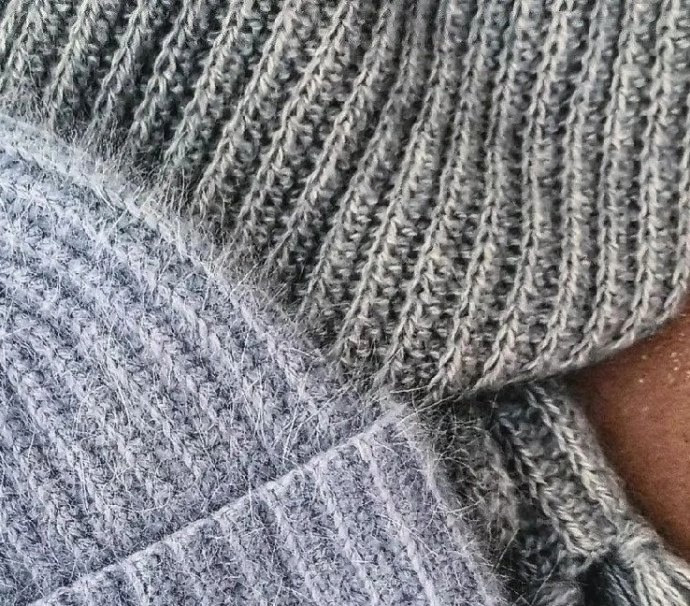 Шапка из пуха норки, вяжем крючком