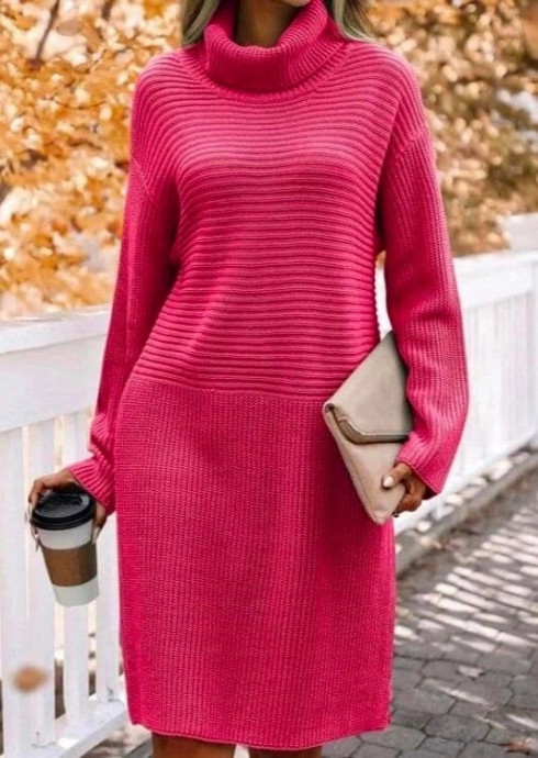 Платье-свитер