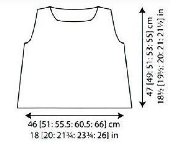 Майка Bari. Базовая майка крючком от Lisa Richardson