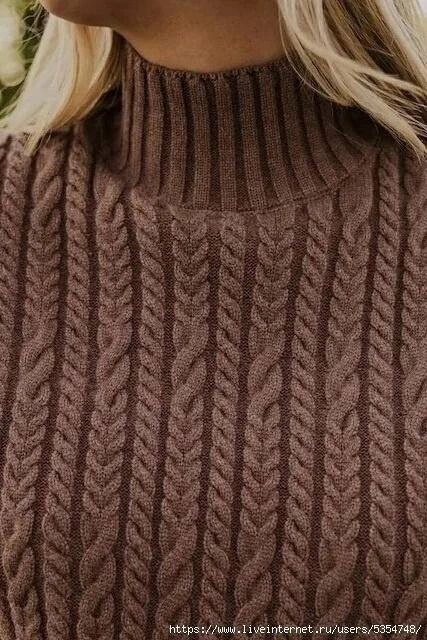 Женский жилет спицами