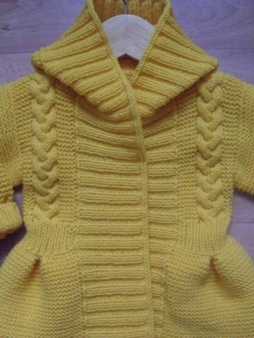 Жакет - пальтишко для девочки