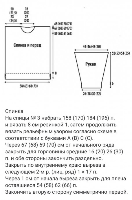 Вяжем мужчинам: мужской джемпер спицами