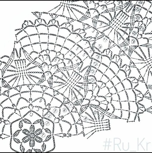 Красивая круглая салфетка крючком &mdash; уют в каждой петле