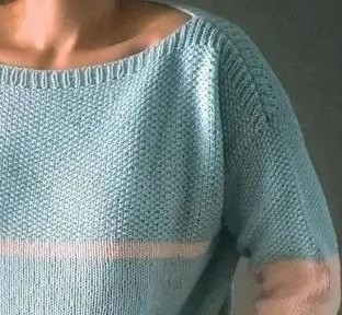 Джемпер из YarnArt Jeans