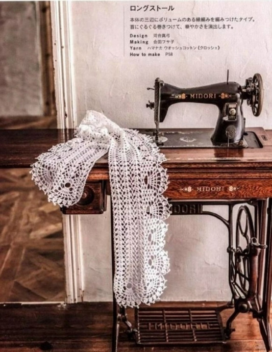 Белый ажурный палантин &mdash; нежность, которую можно носить