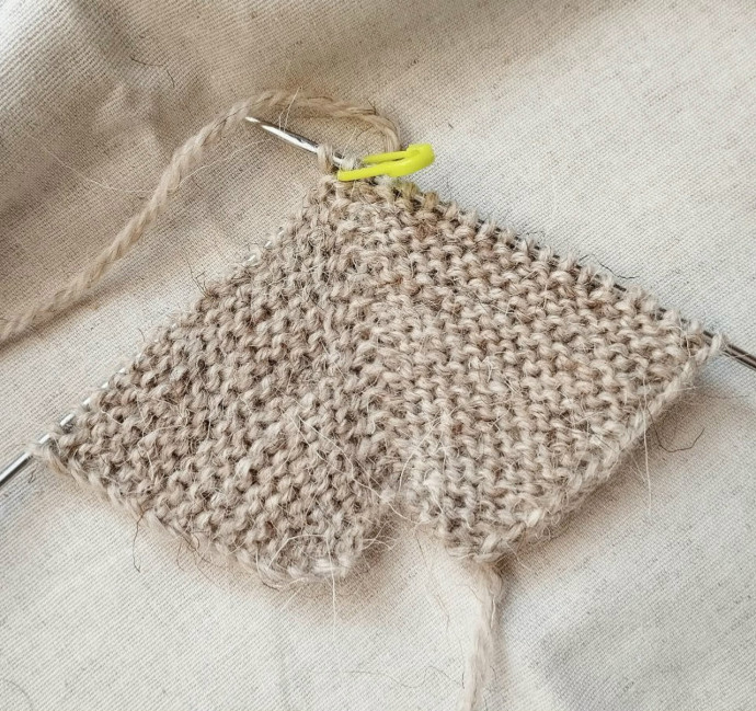 Следки спицами