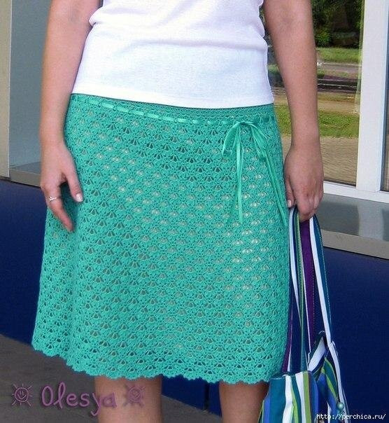 Ажурная юбочка