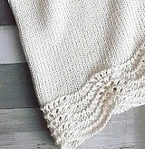 Светлая летняя майка, связанная спицами &mdash; лёгкость, свежесть и естественная красота