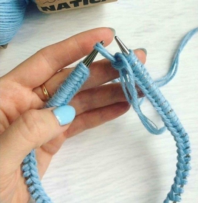 Идеальное соединение в круг при вязании на спицах