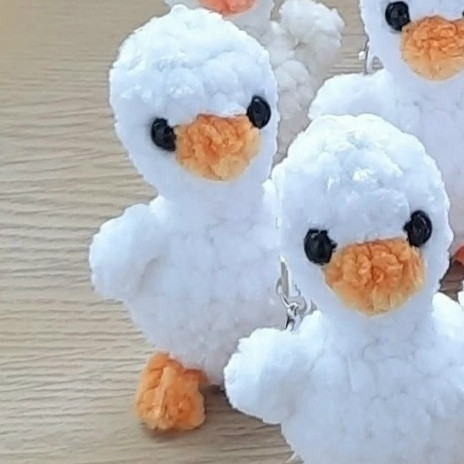 Гусёнок крючком