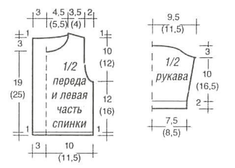 Нежный пуловер для малыша