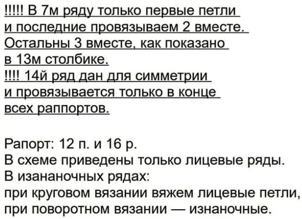 Короткий топ ажурным рисунком спицами