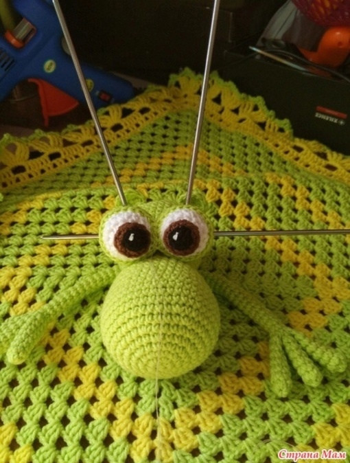 Дракоша крючком - комфортер