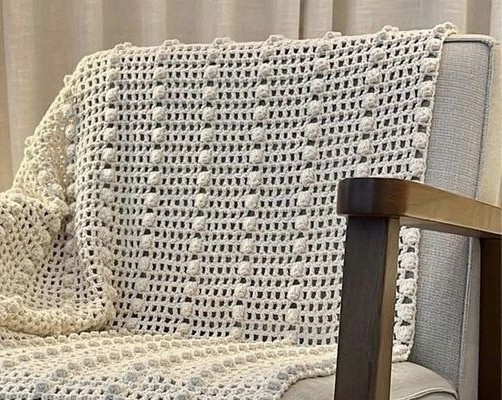 Вязание пледа крючком: просто и красиво!