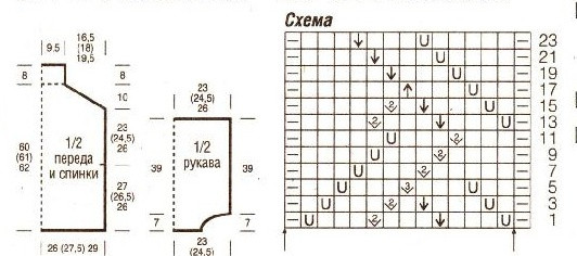 Ярко-розовый пуловер с поясом