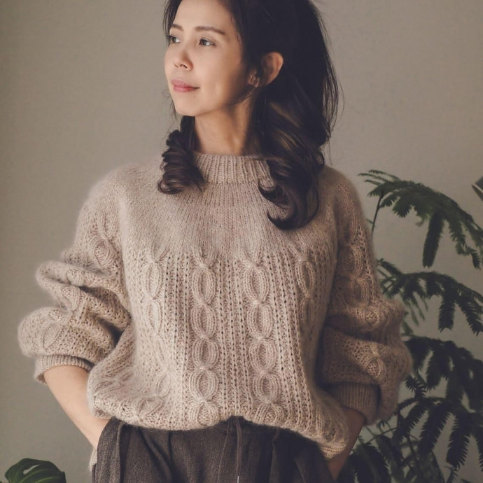 Свитер с косами Tessa Sweater