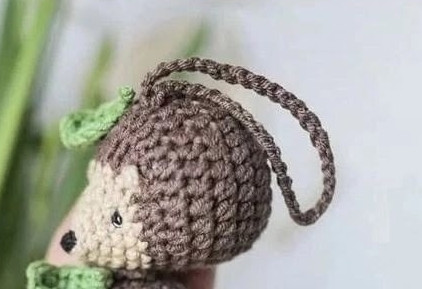 Маленький ёжик крючком