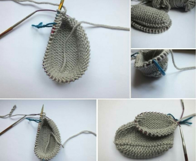 Пинетки-малышки: вяжем без швов!