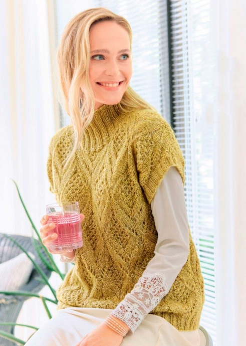 Жилет свободного силуэта