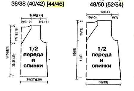 Белоснежный топ спицами