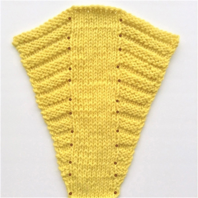 Вяжем рукава-крылышки