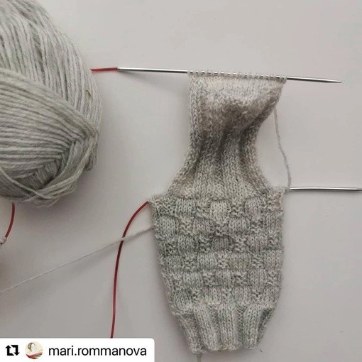 Носочки спицами