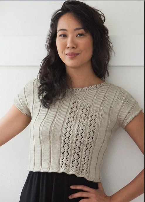 Топ с коротким рукавом