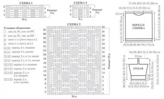 Свободный пуловер с рукавами 3/4