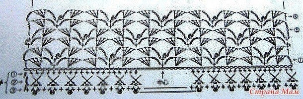 Нежная туника крючком