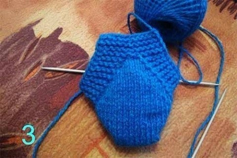 Тапочки без швов