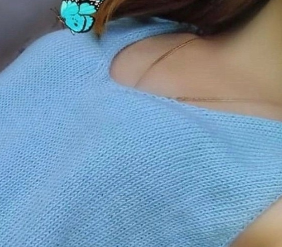 Летний топ из Alize cotton baby soft, вяжем спицами