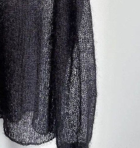 Паутинка из бобинного мохера