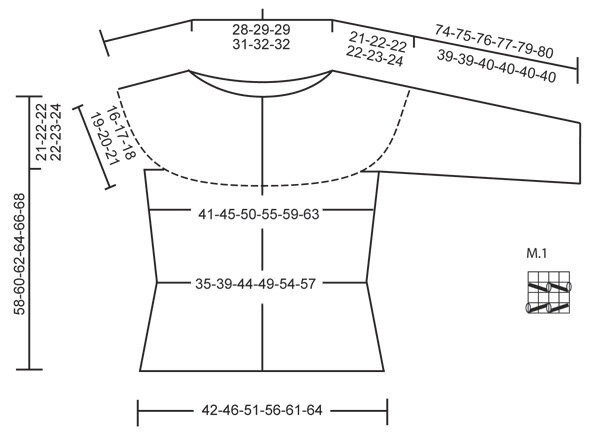 Жакет на круглой ажурной кокетке
