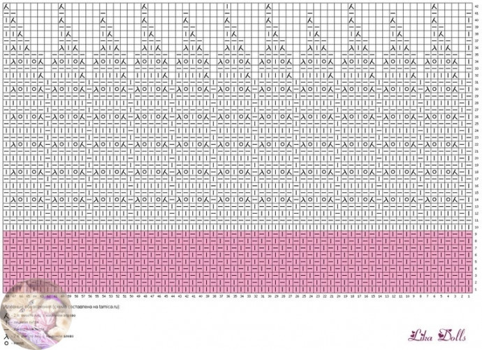 Бepeт из комплeкта "Нeжная Азалия" спицами