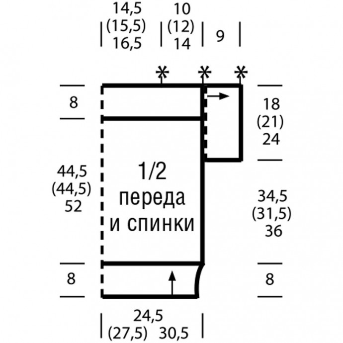 Лавандовый джемпер