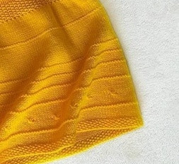 Платье "Солнышко", вяжем спицами