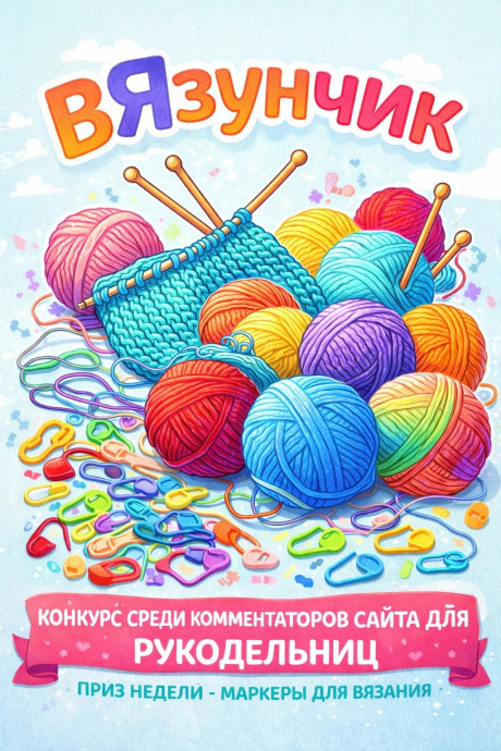 Стартует наш тёплый конкурс &ldquo;ВЯзунчик&rdquo;!