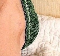 Вяжем тапочки-следочки