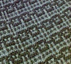 Мужской шарф спицами